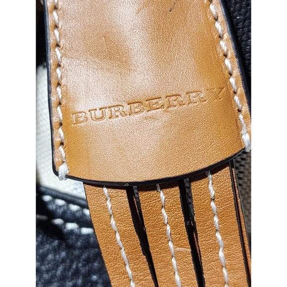 Burberry House Check Heston Bucket Bag Brown/Beige - Picture 7 of 10